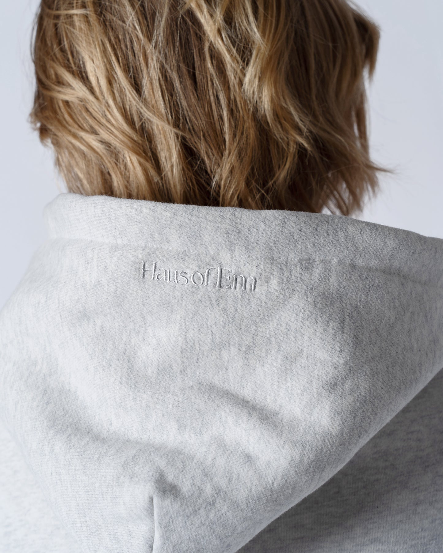 Classic Oversized Hoodie in Vintage Heather Gray