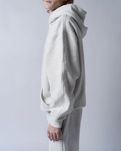 Classic Oversized Hoodie in Vintage Heather Gray